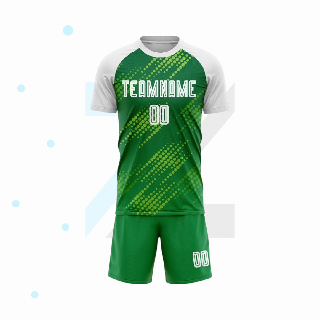 DynaFlow Elite Soccer Uniform | Custom Match Jersey & Advanced Mobility Performance Shorts angle 2